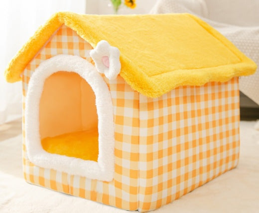 Foldable Dog House Pet Cat Bed