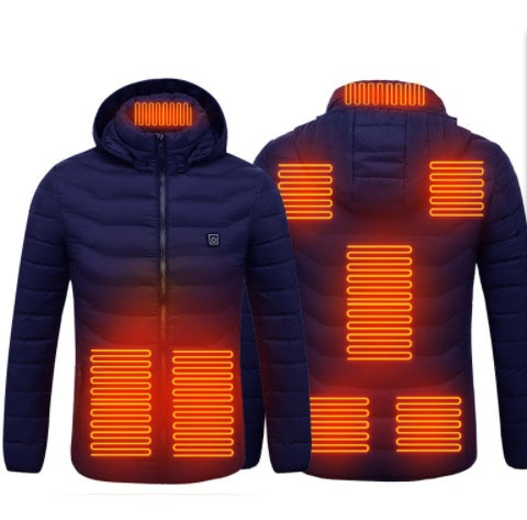 New Heated Jacket Coat USB Electric Jacket