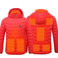 New Heated Jacket Coat USB Electric Jacket