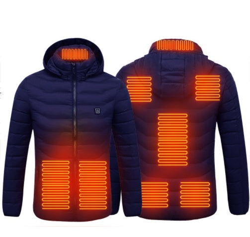 New Heated Jacket Coat USB Electric Jacket