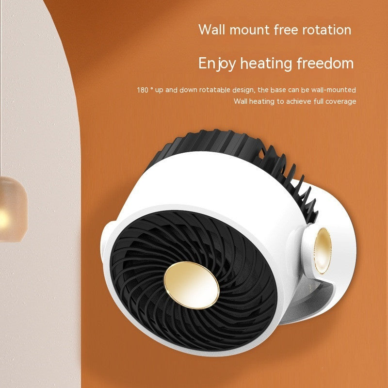 Warm Air Blower Household Mini Office Desk Surface Panel Winter Gadgets