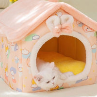 Foldable Dog House Pet Cat Bed