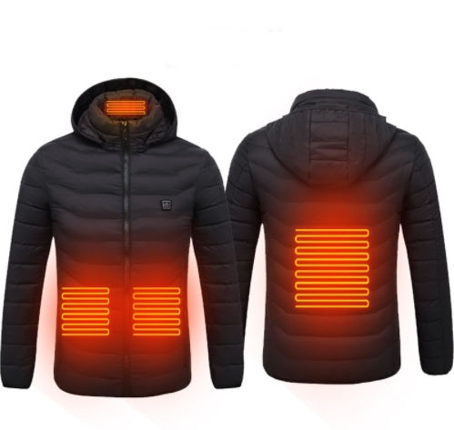 New Heated Jacket Coat USB Electric Jacket