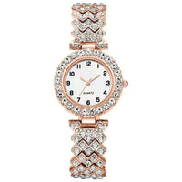 Fashion Numbers Diamond Women's Watch Bracelet