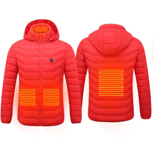 New Heated Jacket Coat USB Electric Jacket