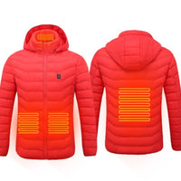 New Heated Jacket Coat USB Electric Jacket