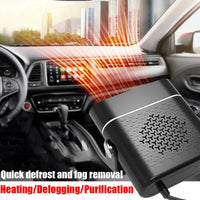 3 In 1 Car Heater Defogger Plug In Cigarette Lighter