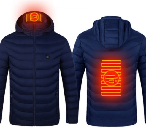 New Heated Jacket Coat USB Electric Jacket