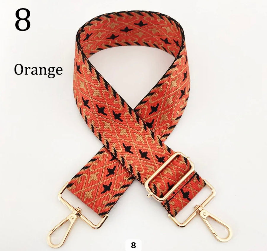 Crossbody Excalibur Patterned Straps
