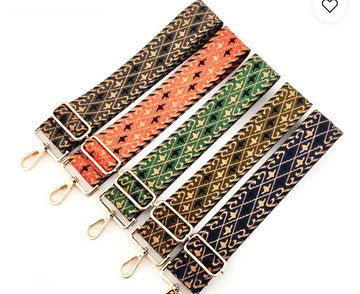 Crossbody Excalibur Patterned Straps