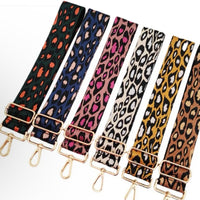 Crossbody Two Tone Cheetah Straps