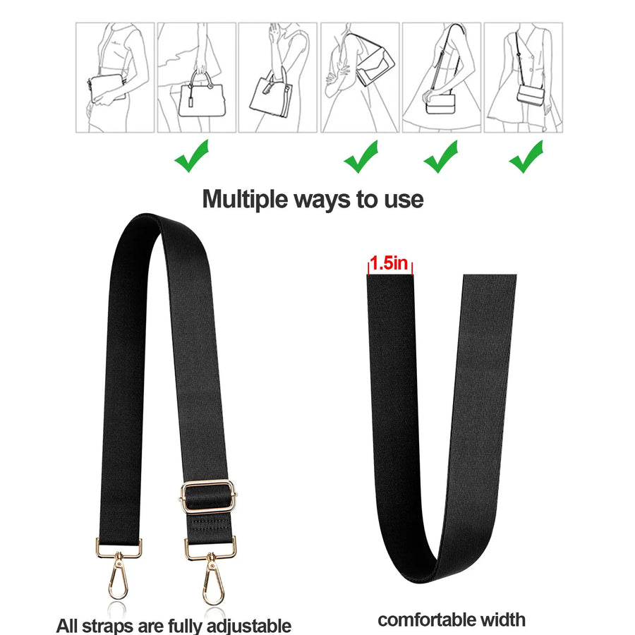 Purse Strap Handbags Crossbody Women Adjustable Replacement Bag Belt Guitar Straps Printing Detachable Sling Shoulder Strap