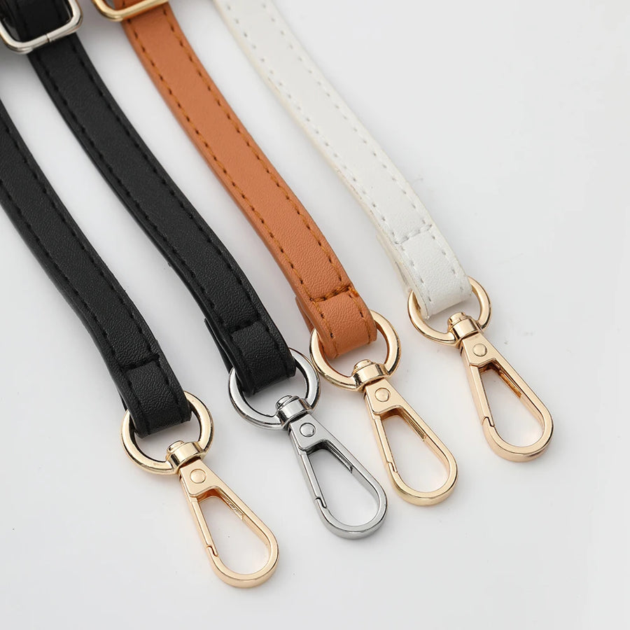 125CM Long PU Leather Bag Strap Accessories for handbags 1.2CM Wide Shoulder Bag Strap For crossbody Replacement Strap For Bags