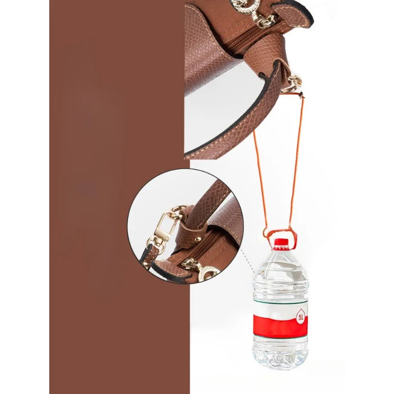 Bag Accessories Hooks Shoulder Straps For Long champ Leather Accessories DIY Mini Transformation Punch Free Shoulder Crossbody