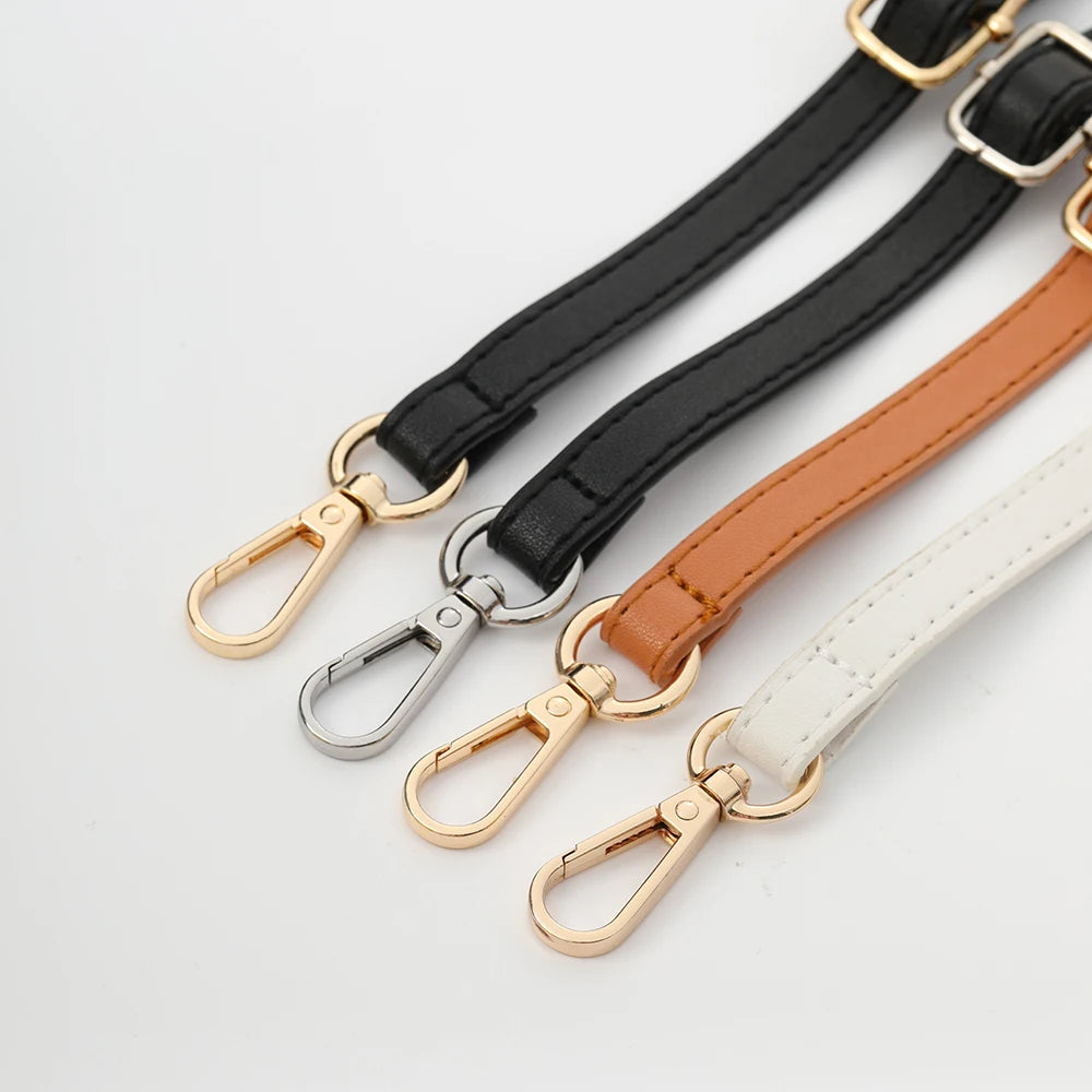 125CM Long PU Leather Bag Strap Accessories for handbags 1.2CM Wide Shoulder Bag Strap For crossbody Replacement Strap For Bags