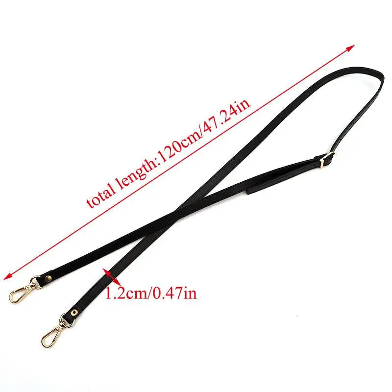 120cm Long Adjustable PU Leather Bag Strap  Women Shoulder Bag Strap Replacement  Bag Strap For Crossbody Bags Accessories Hot