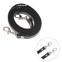 120cm Bag Strap PU Leather Shoulder Bag Strap Bag Handles DIY Replacement Purse Handle Silver Buckle for Handbag Belts Strap Bag