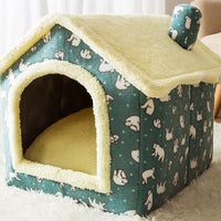 Foldable Dog House Pet Cat Bed