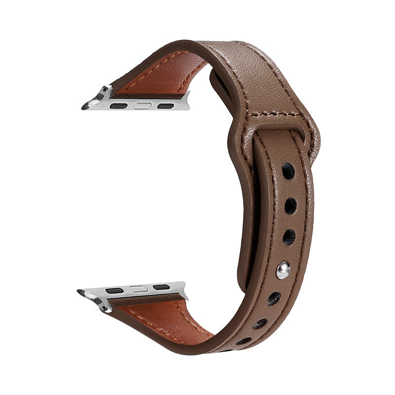 Universal Single Nail Small Waist Leather Strap