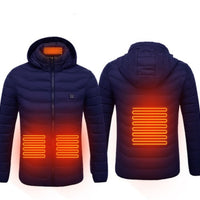 New Heated Jacket Coat USB Electric Jacket