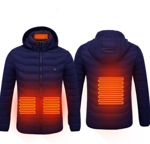 New Heated Jacket Coat USB Electric Jacket