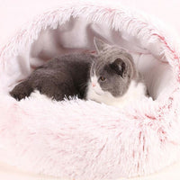 Crystal velvet warm round half-pack cat litter