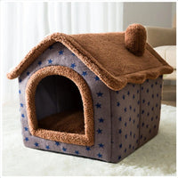 Foldable Dog House Pet Cat Bed