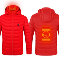 New Heated Jacket Coat USB Electric Jacket