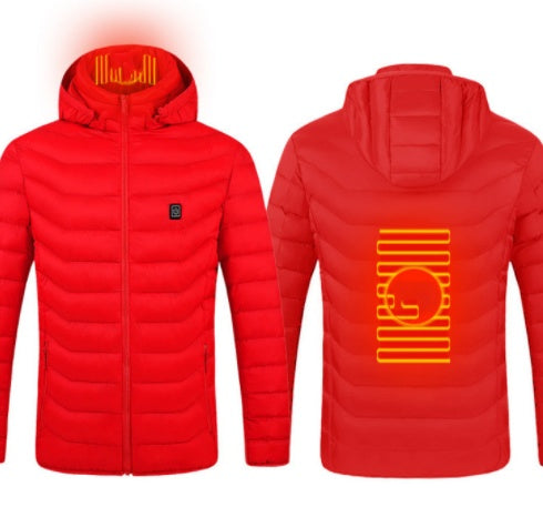 New Heated Jacket Coat USB Electric Jacket